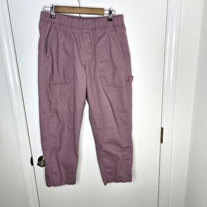 Old Navy Women's Mauve High Rise Pull On Pants Comfort Waistband MP